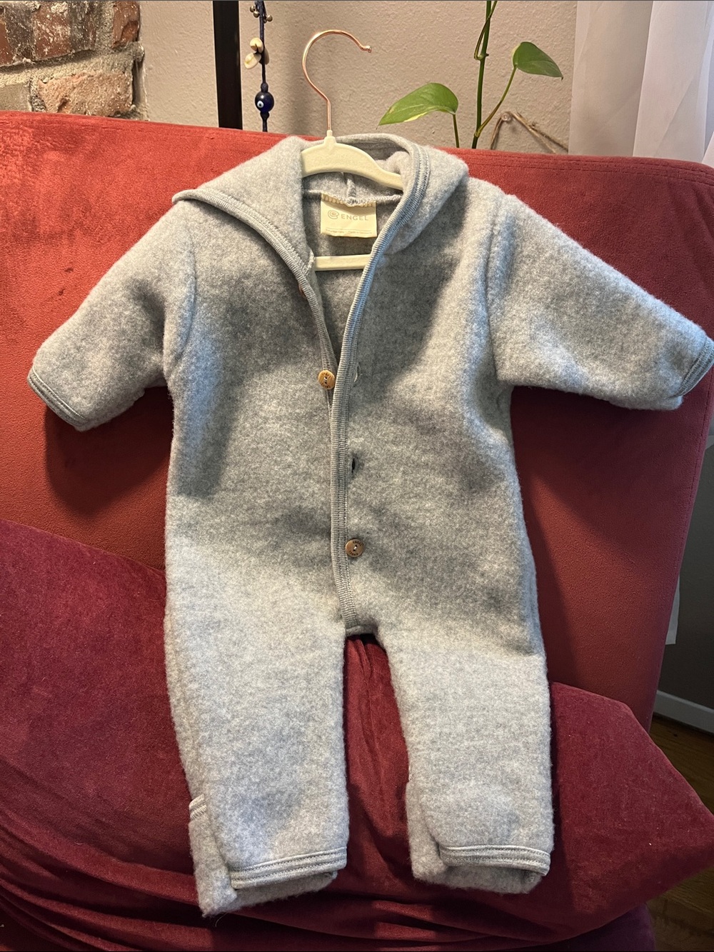 Engel Wool Babysuit